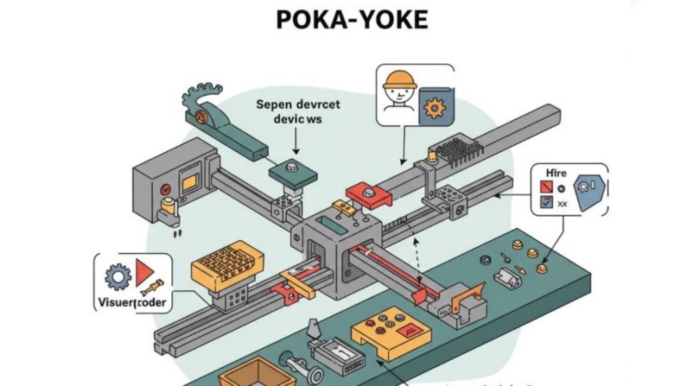 Ứng dụng Poka-Yoke trong lắp ráp tự động: Giải pháp triệt tiêu lỗi 100% 1 Bản chất và phân loại khi ứng dụng Poka-Yoke trong lắp ráp tự động