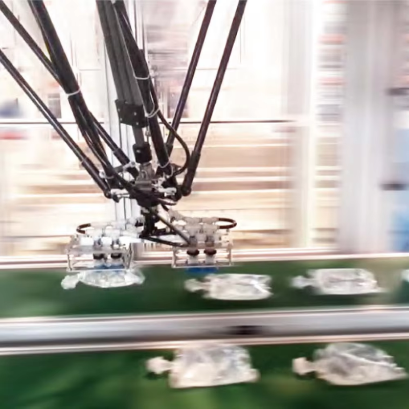 Cách bố trí hệ thống nhiều Robot Delta chạy song song