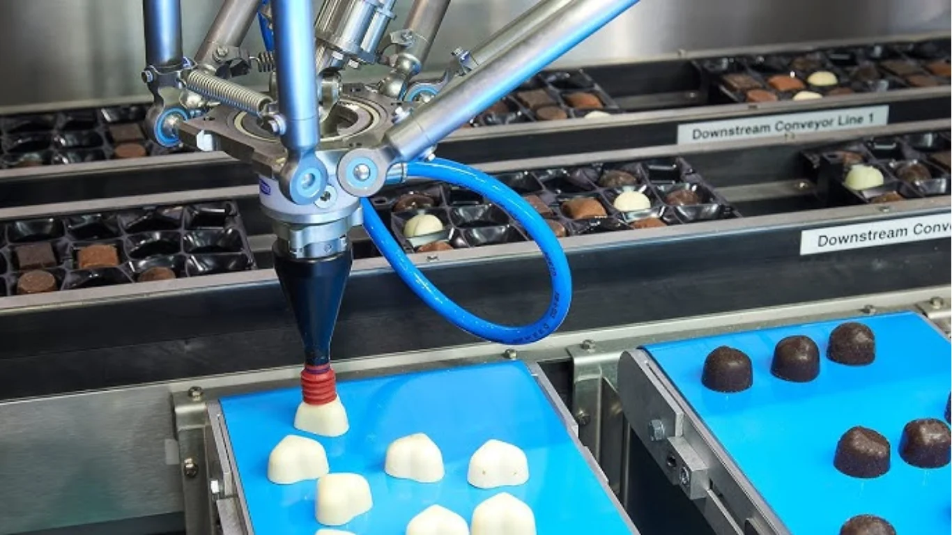 Robot nhện đóng khay bánh kẹo năng suất bao nhiêu? Bất ngờ với con số thực tế 1 Năng suất thực tế của Robot Nhện đóng khay bánh kẹo
