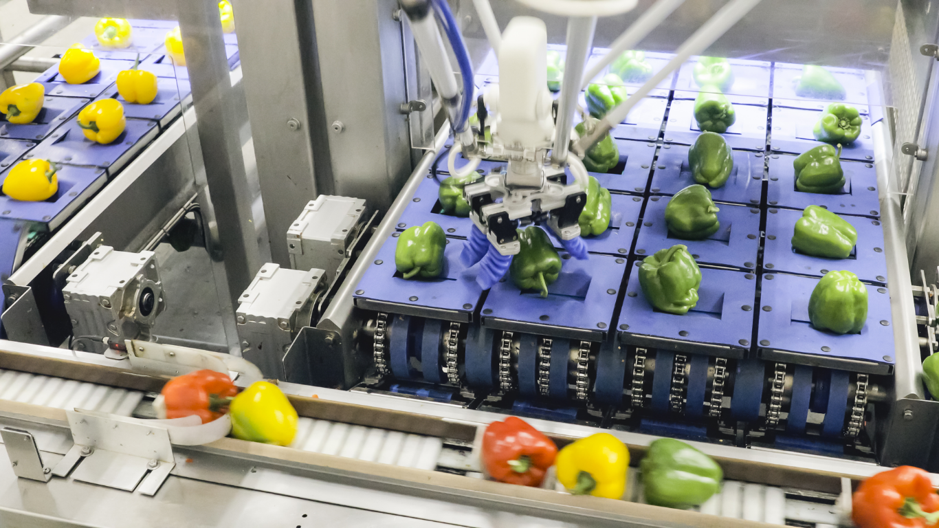 Robot Delta phân loại sản phẩm theo màu sắc thế nào để đạt 150 phôi/phút? 1 Robot Delta phân loại sản phẩm theo màu sắc thế nào?