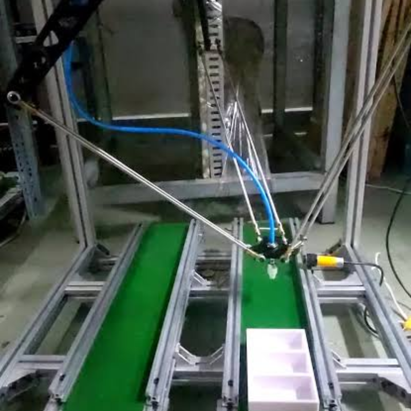 Tại sao Robot Delta bị giật lag khi gắp phôi tốc độ cao và cách sửa 1 Tại sao Robot Delta bị giật lag khi gắp phôi tốc độ cao và cách sửa