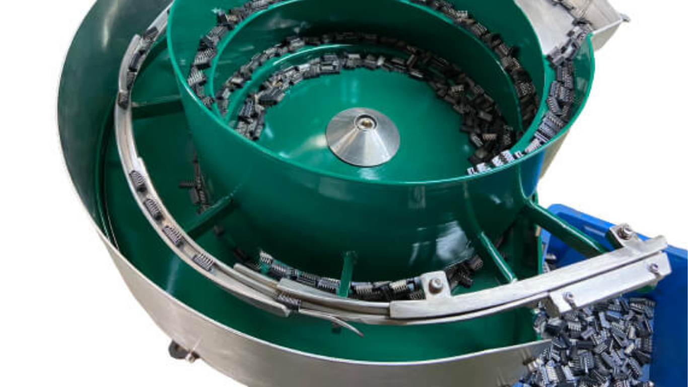 Thiết kế vành đai sắp xếp mâm rung: Bí quyết định hướng phôi chính xác 1 Nguyên lý cốt lõi khi thiết kế vành đai sắp xếp mâm rung