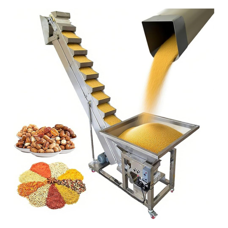 Bucket Conveyor (Băng tải gầu): Giải pháp nâng vật liệu thẳng đứng 2 Bucket conveyor